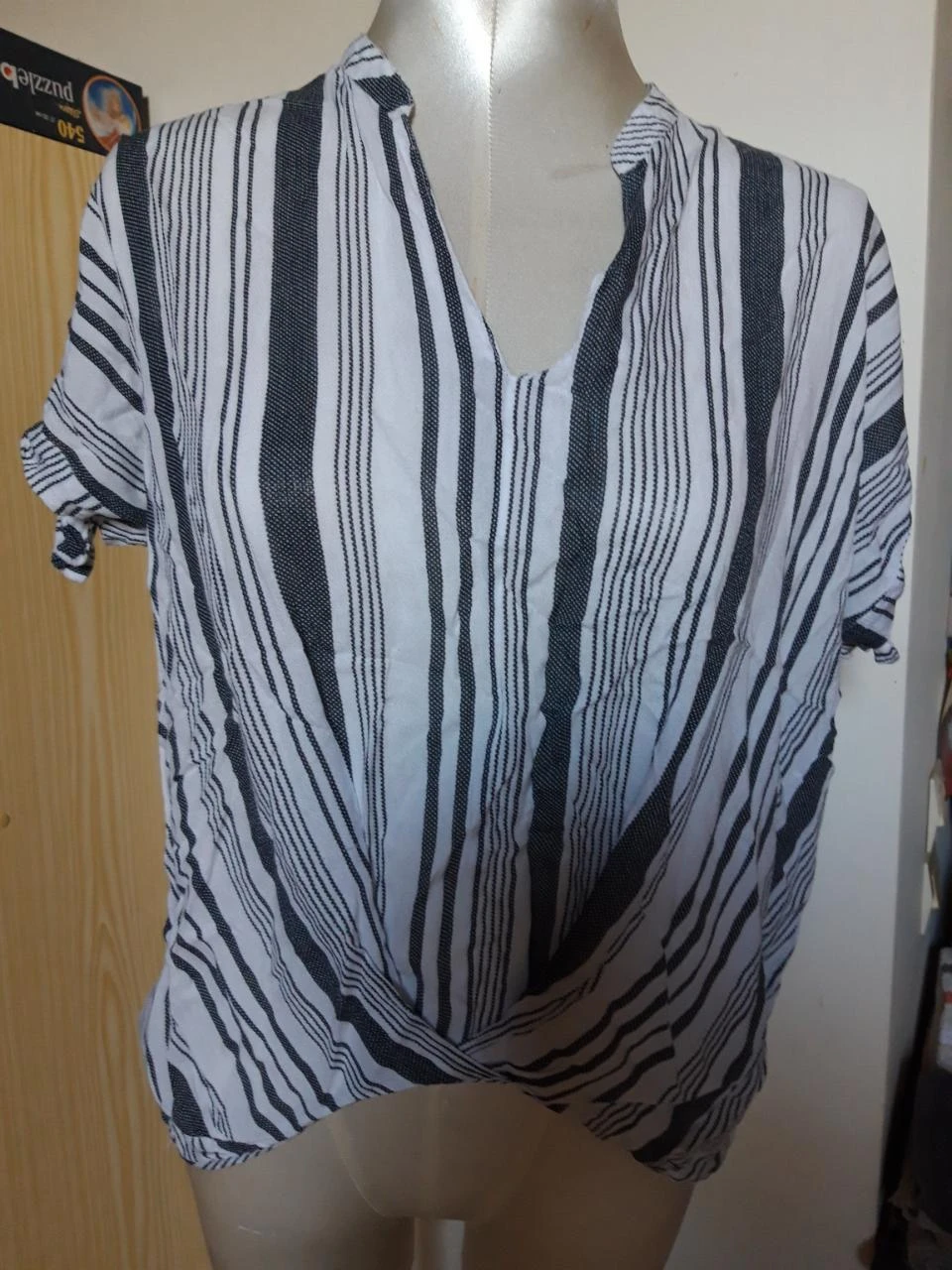 blouse -tee shirt été à rayures Cache-cache taille 40